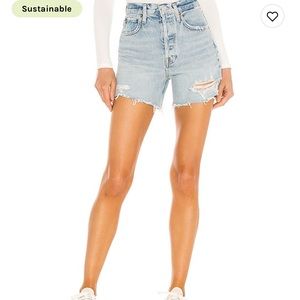 Agolde shorts in groove